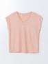 LC Waikiki V-Neck Glossy Women’S T-Shirt